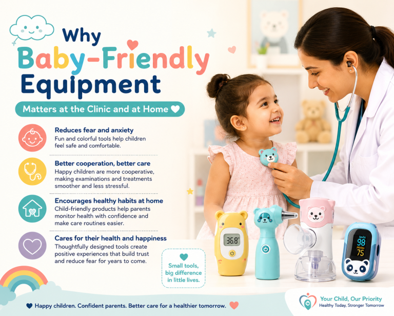 Why Baby-Friendly Equipment Matters at the Clinic and at Home